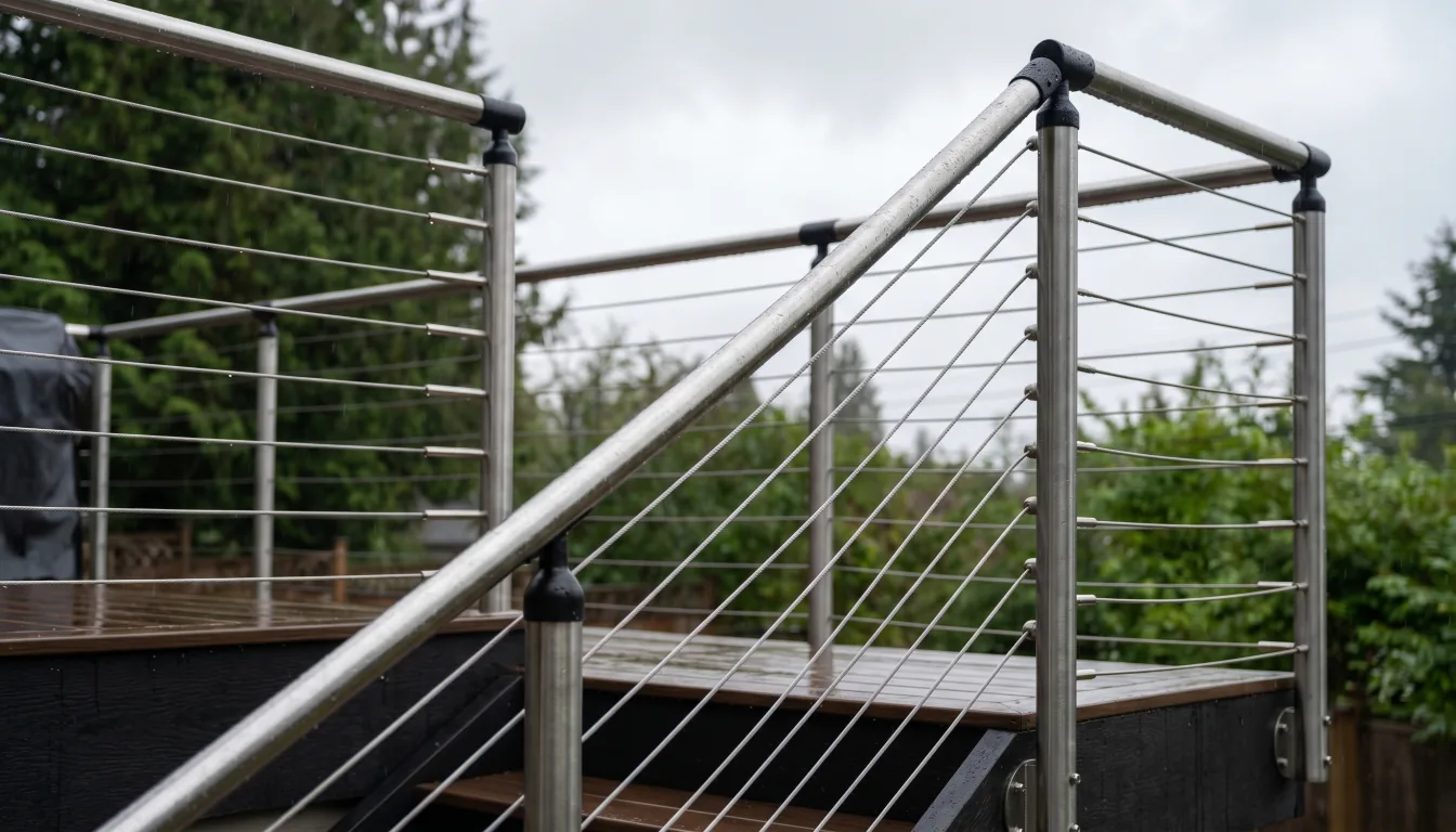 Cable Railing Cost Vancouver 2026: $175–$425/Linear Foot Explained