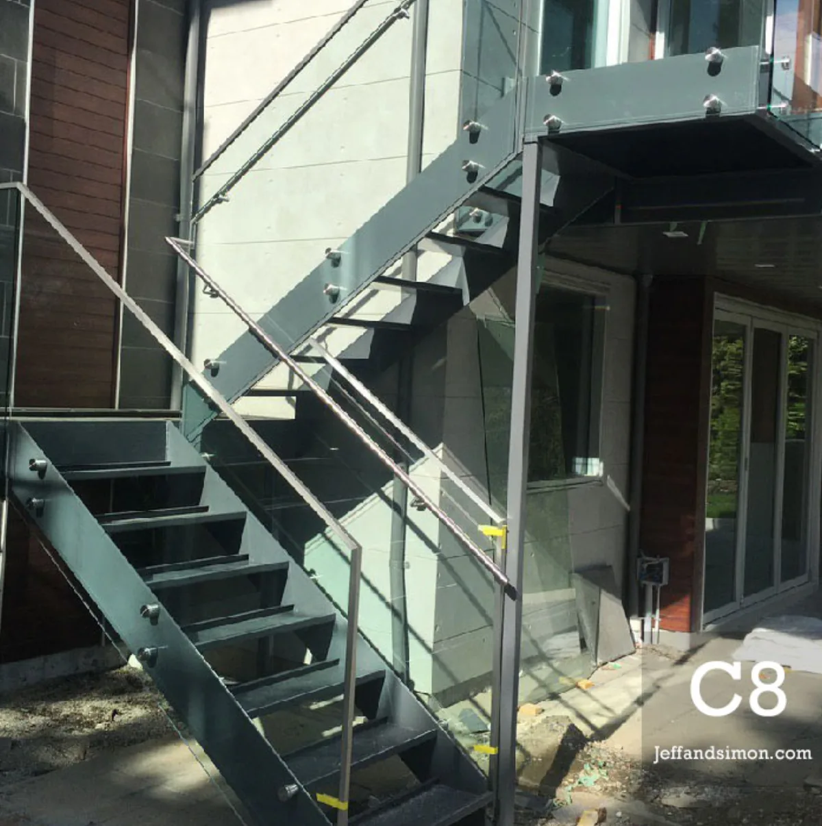 Vancouver Stairs vs Metro Railings., Vancouver Stairs