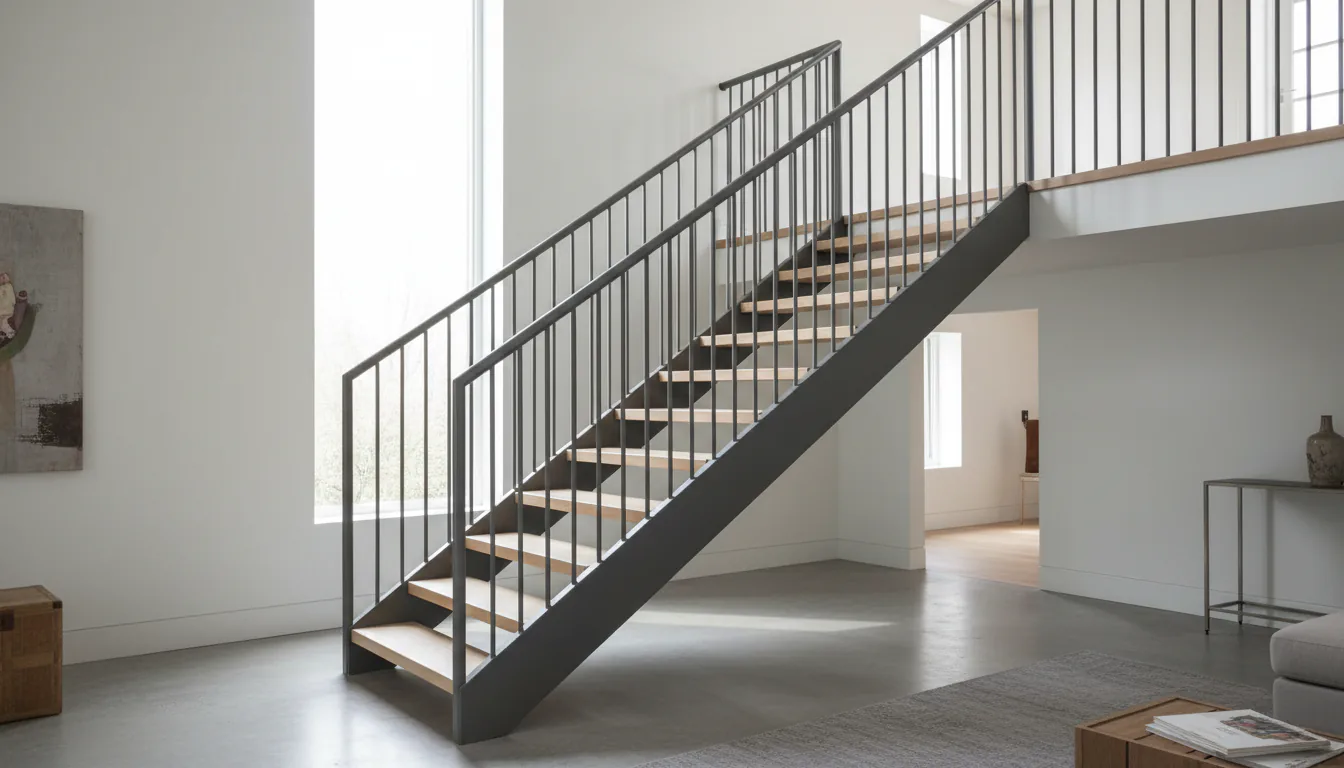 The Double Stringer Steel Stair: The Quiet Default That Usually Wins