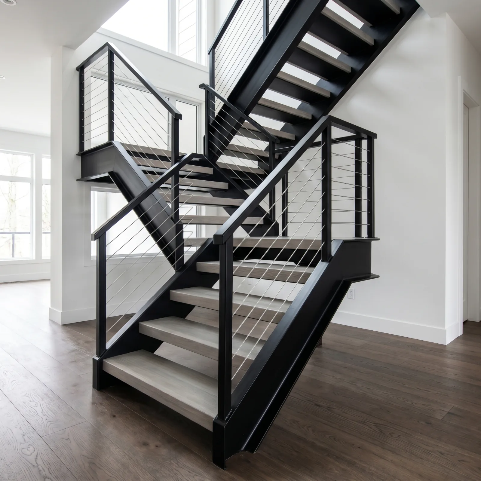 Floating Stair Tread Thickness: Wood, Steel & Stone Specs
