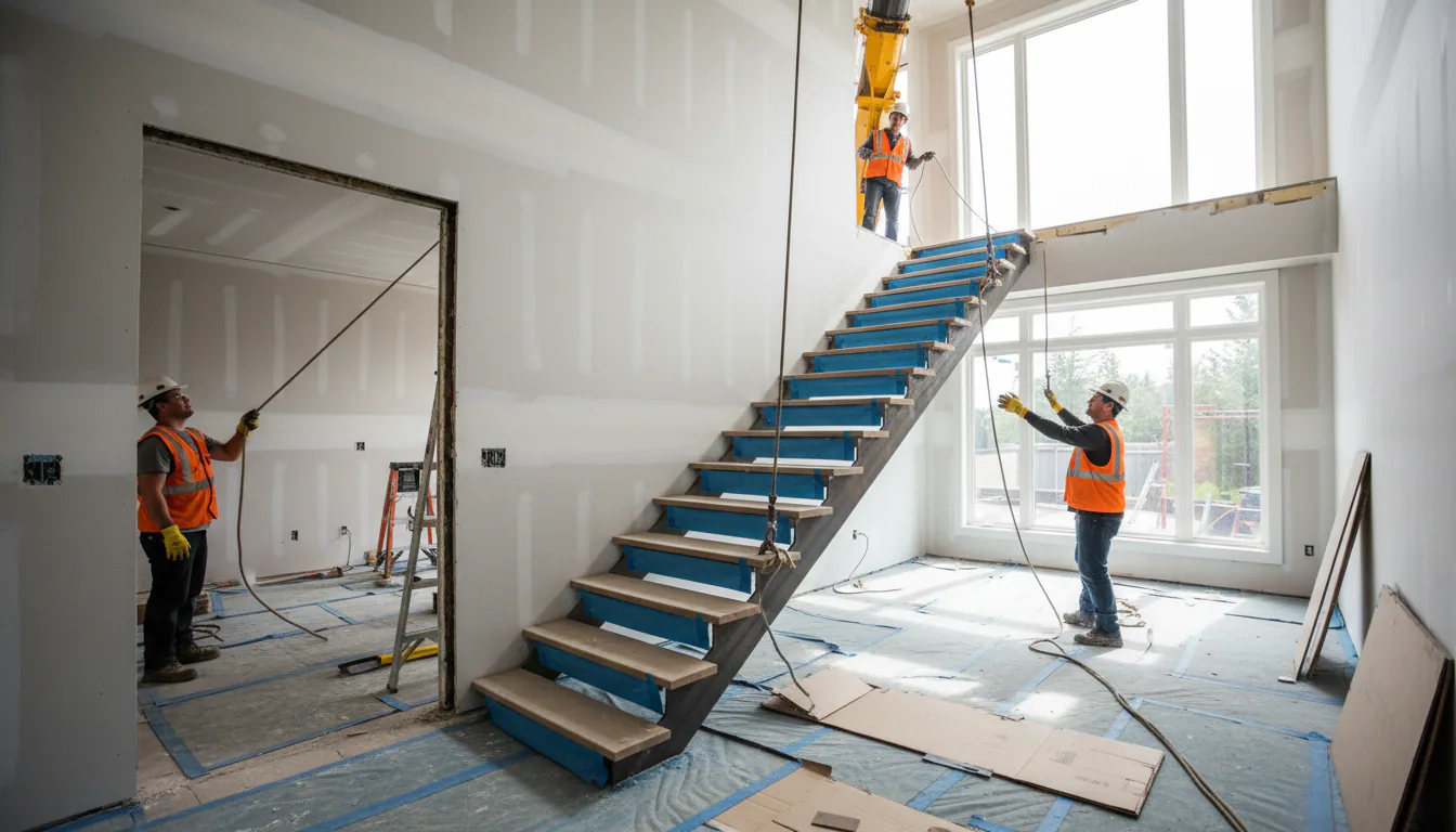 Installation Day on a Vancouver Metal Stair: How a Shop Crew Lands It