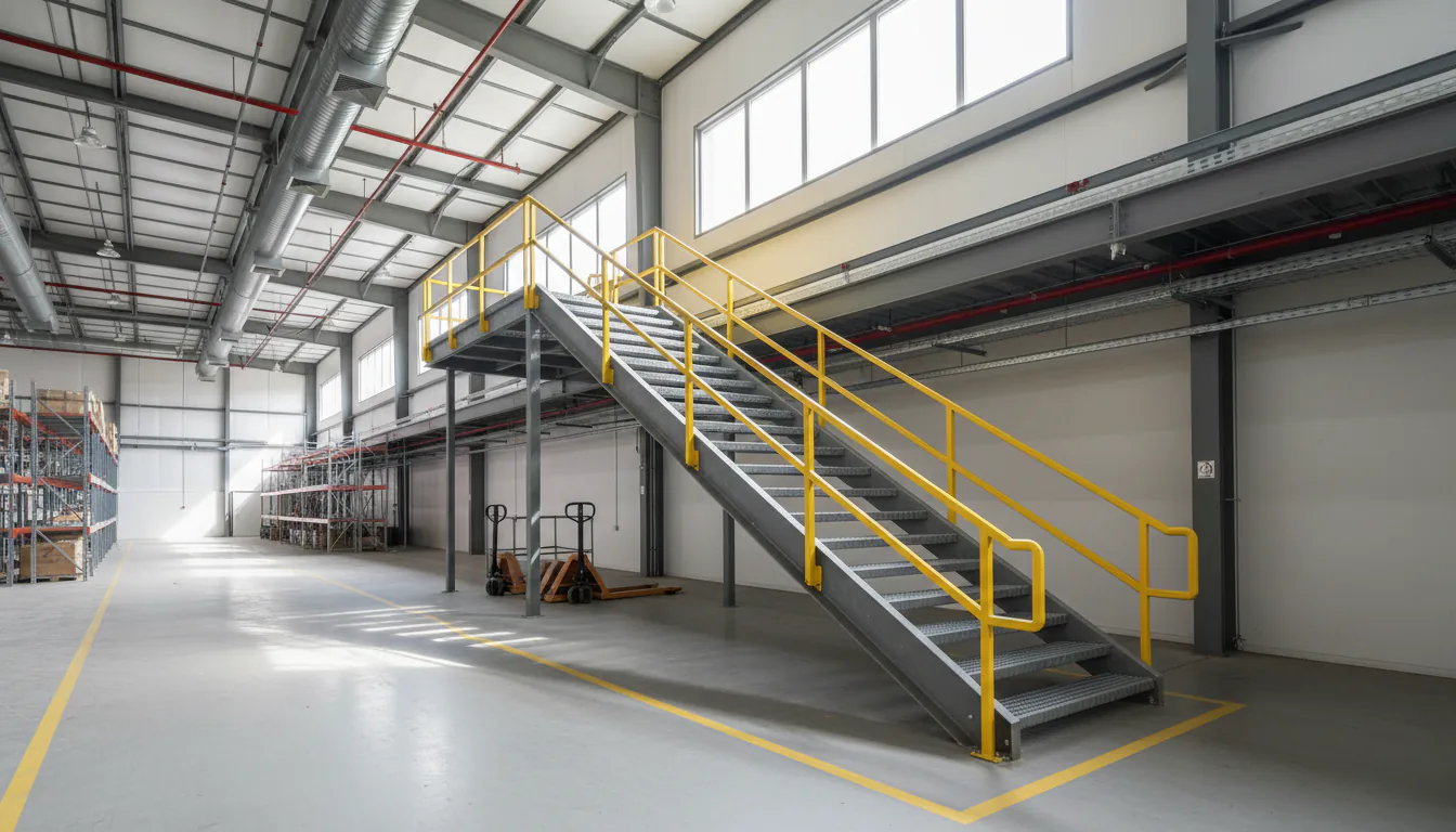 Mezzanine Stair Design for Vancouver Warehouses and Flex Spaces