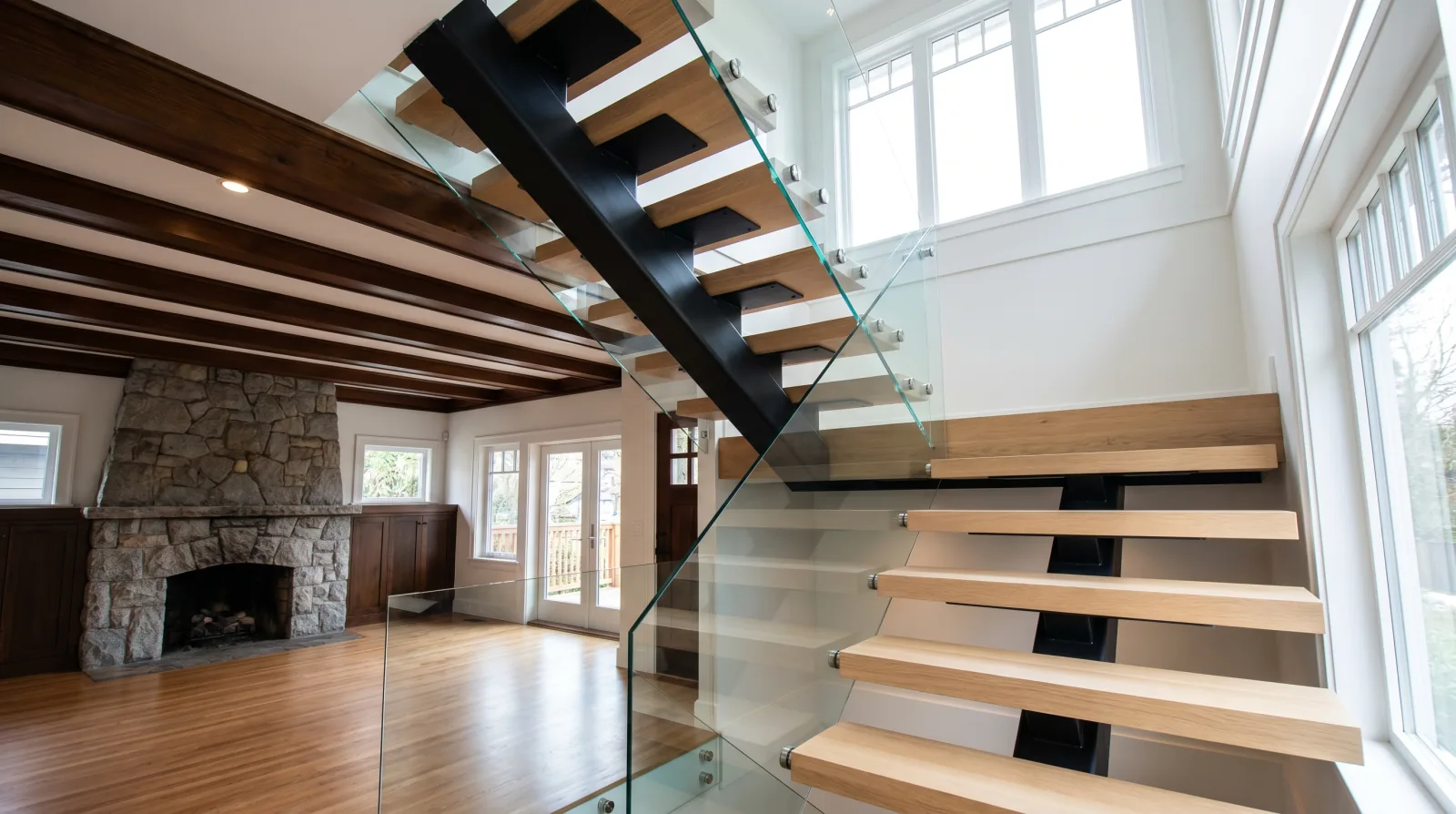 Staircase Renovation in Point Grey: Character Homes, Craftsman Framing, and Modern Steel