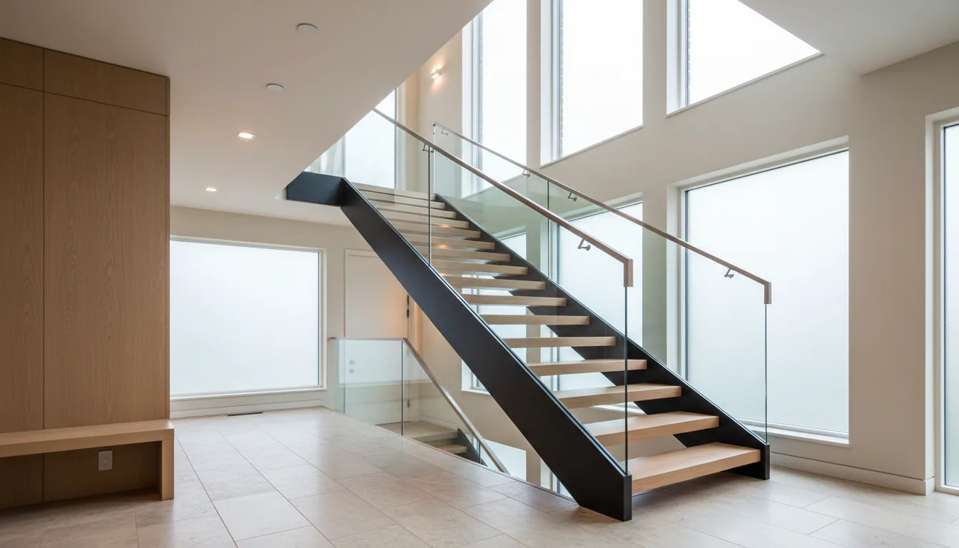 Residential Staircase fabricated in Vancouver