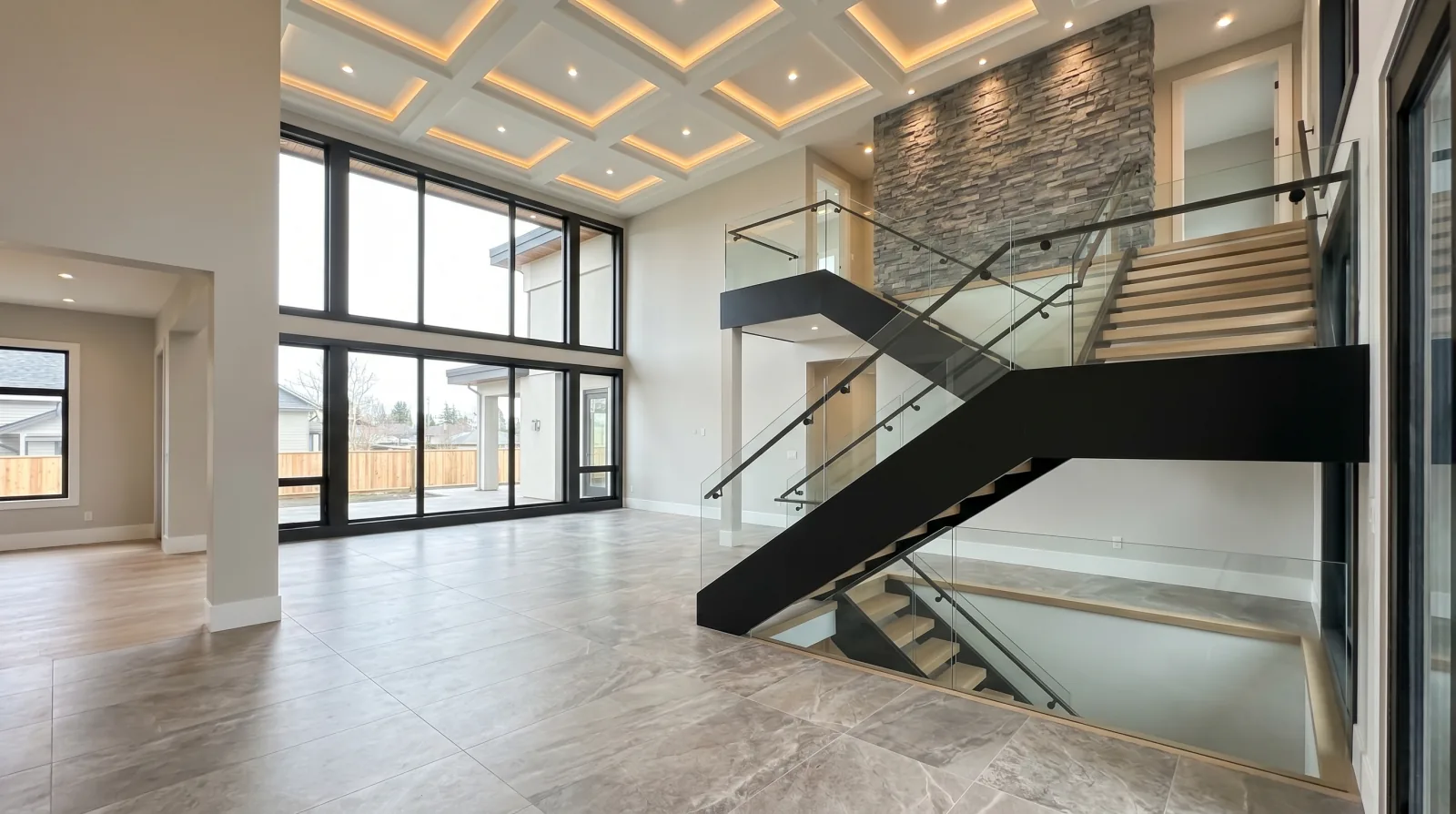 Custom Staircases in South Surrey and Morgan Creek: Feature Stairs in the Lower Mainland's Premium Custom-Home Market