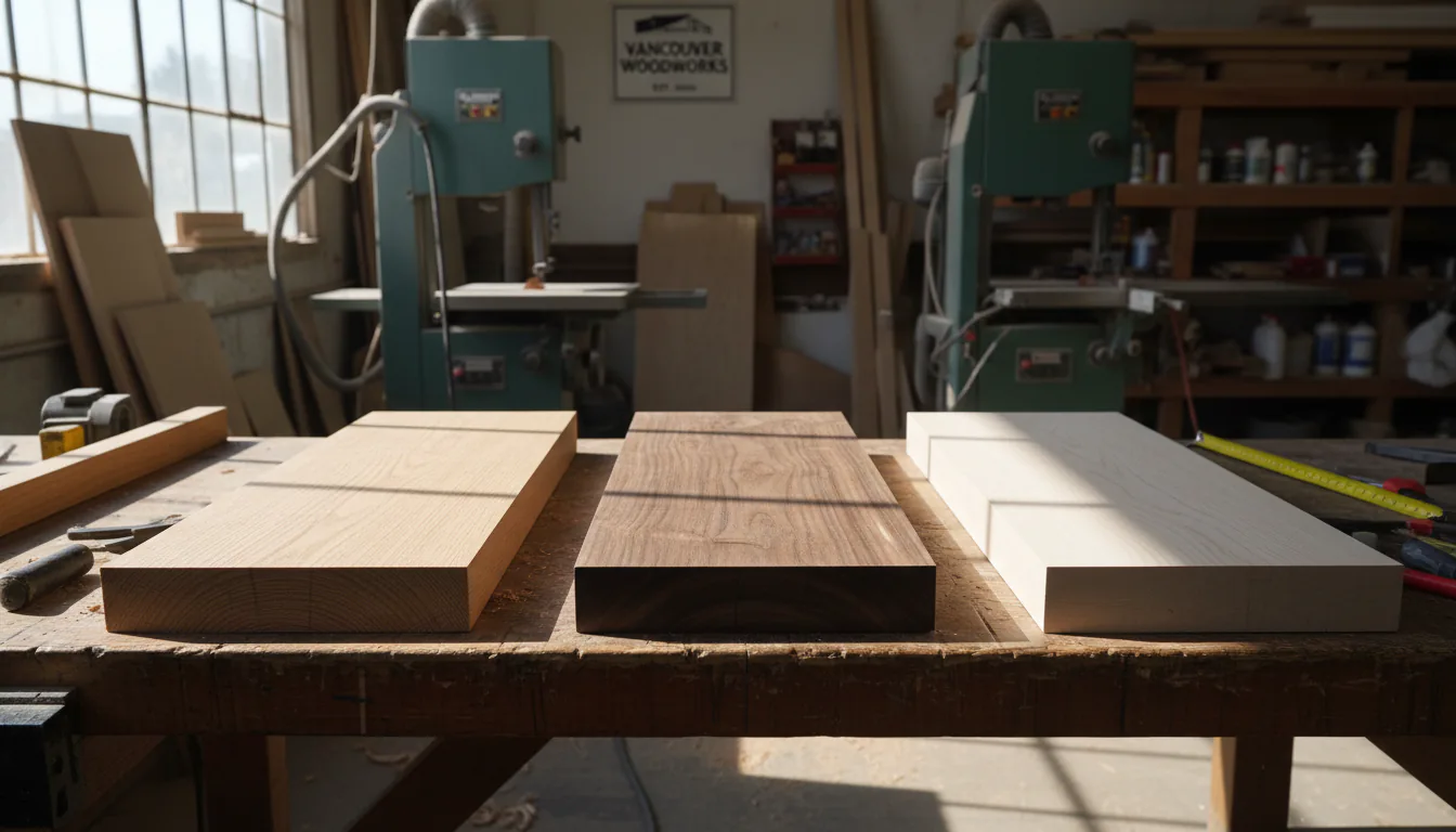 Wood Species for Steel Stair Treads in Vancouver: A Working Comparison