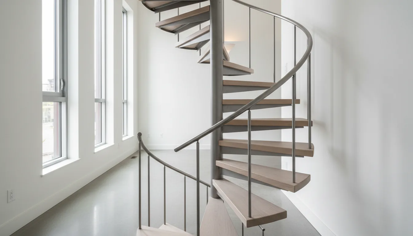 Steel Spiral Stairs and BC Residential Code: What Actually Works