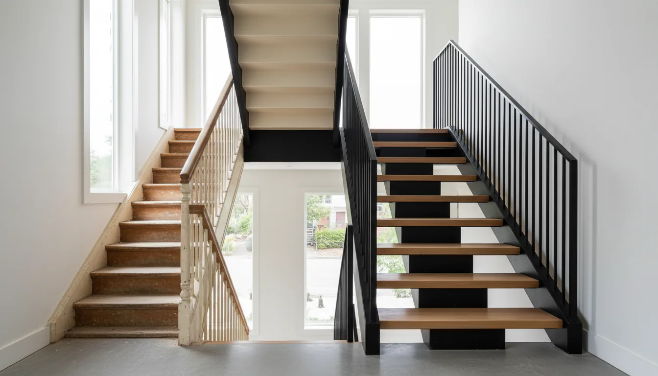 Steel Stair or Wood Stair: Choosing During a Vancouver Renovation
