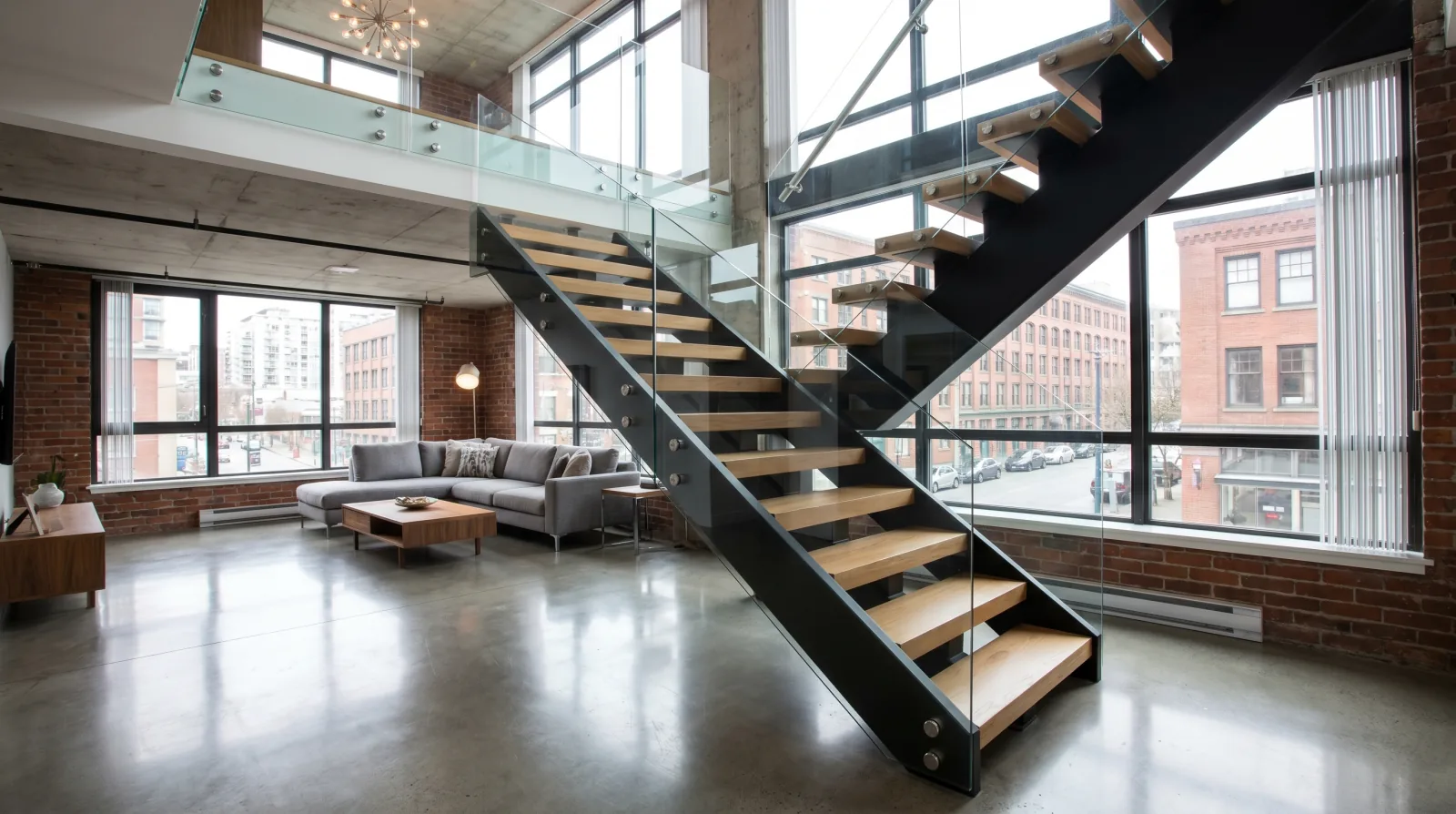 Staircases in Yaletown and Coal Harbour: Lofts, High-Rises, and the Concrete Tower Context